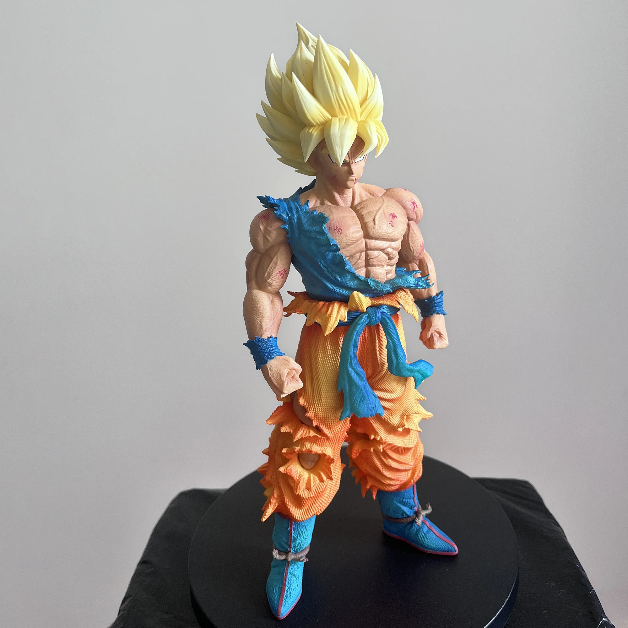 28cm Dragon Ball Anime  Son Goku Character Goku Super Saiyan 1 Action Figure PVC Model Statue Desktop Decoration Collection Toy