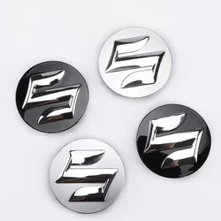 4pcs 54mm Wheel Center Cap Logo Hub Cover Badge Emblem For Suzuki Tianyu SX4 Shangyue Ruiqi New Alto Swift Styling Accessories