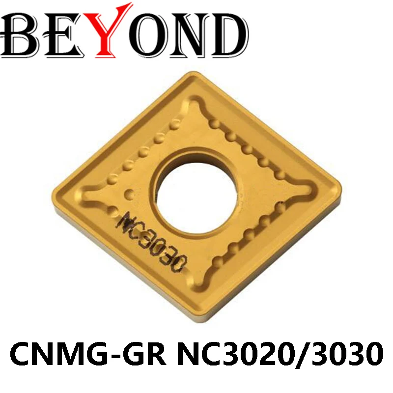 

BEYOND Cutter Inserts CNC Lathe Tools Metal CNMG190608 Original CNMG CNMG160612 160616 CNMG190612 CNMG190616-GR NC3020 NC3030