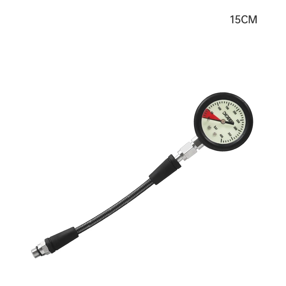 

Portable Scuba Lung Dive Tank Equipment:High Precision Large Watch Style Residual Pressure Pipe