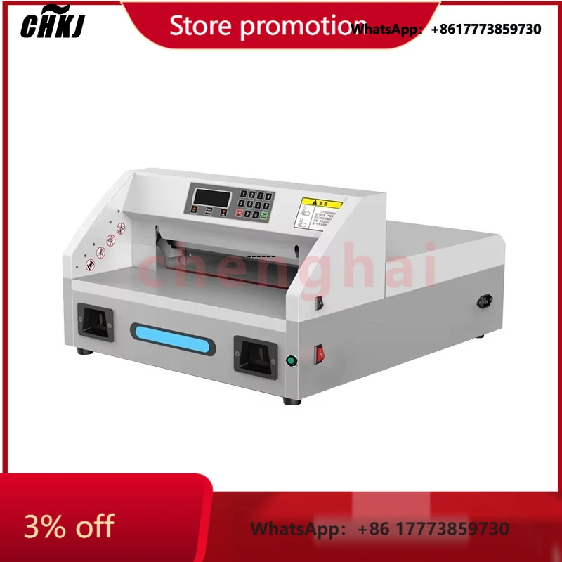 

CHKJ-2025NEWHot Sale E330S Desktop Paper Cutter Easy Operation with Reset Indicator Front Load Paper Trimmer on Sale