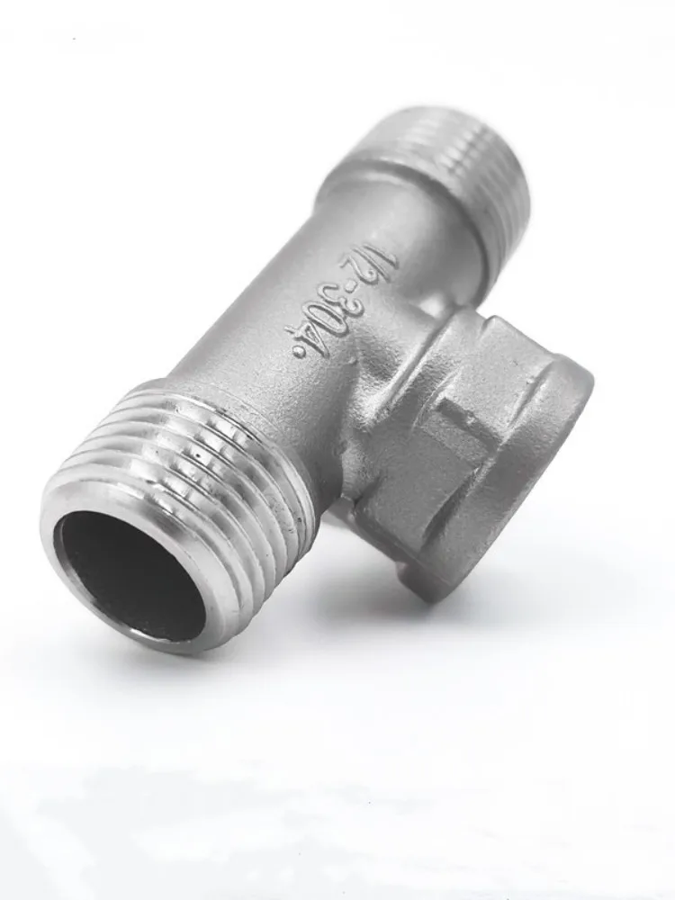 Male+Female+Male Threaded 3 Way Tee T Pipe Fitting 1/4\