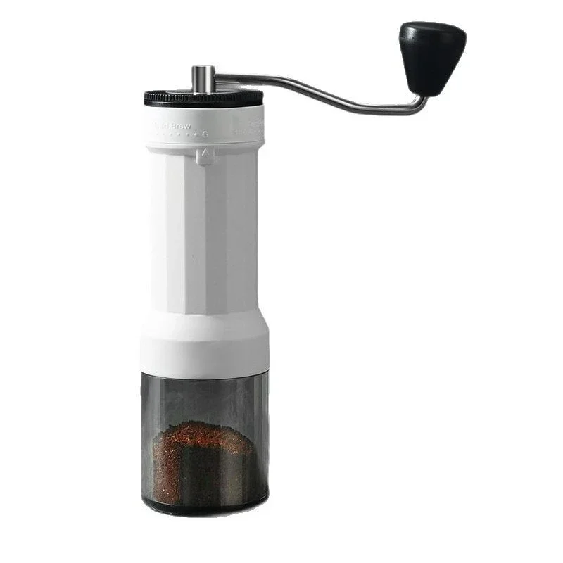 Manual Coffee Grinder,40 Levels External Adjustment,Portable Hand Coffee Bean Mill,Ceramic Burr Coffee Grinder for Travel