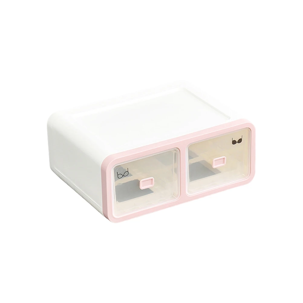 

16 Grids Underwear Storage Box Closet Organizer Pant Drawer Divider Lids Mold Proof PP Material Household