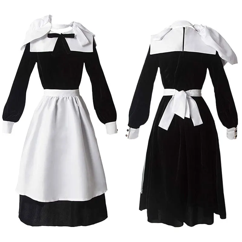 Costumes Cosplay Missionnaires pour Femmes, Robe Longue, Religieuse, Pieuse, Église Catholique, Vintage, Médiéval, Prêtre, Nonne, Carnaval d'Halloween