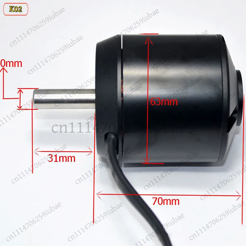 FC_ 6374 Brushless DC Sensing Motor Power Tool Parts For Remote Control Skateboard Scooter Replacement Accessories