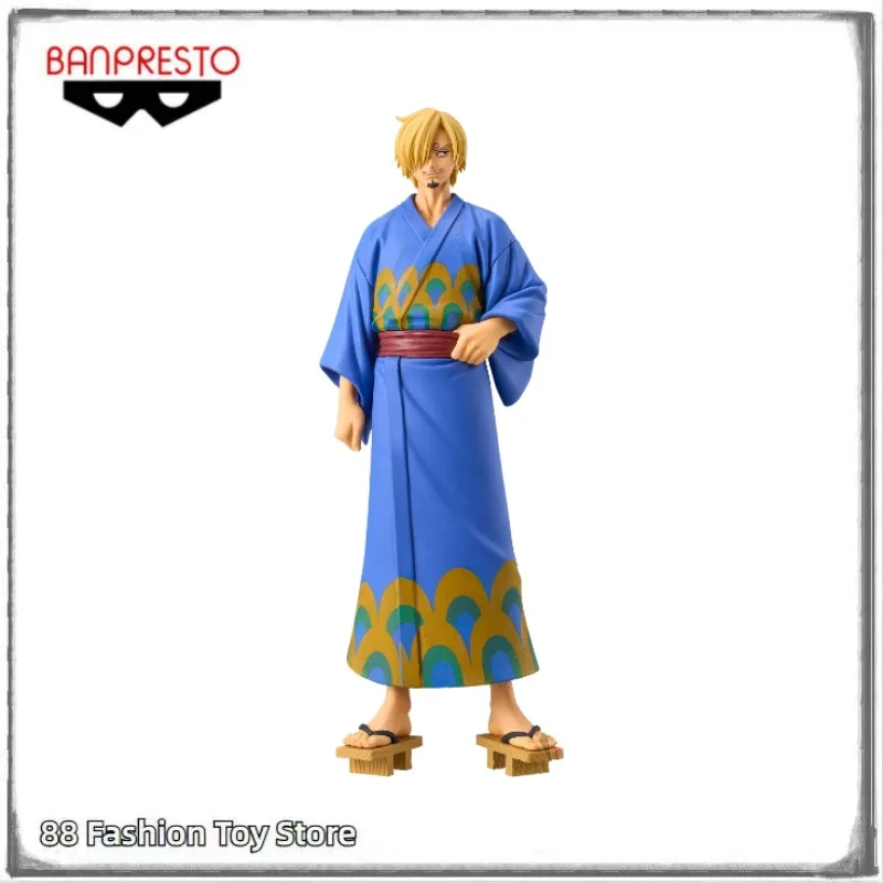 

In Stock Original BANPRESTO One Piece THE GRANDLINE SERIES Sanji Anime Figures Toys Gifts Ornaments