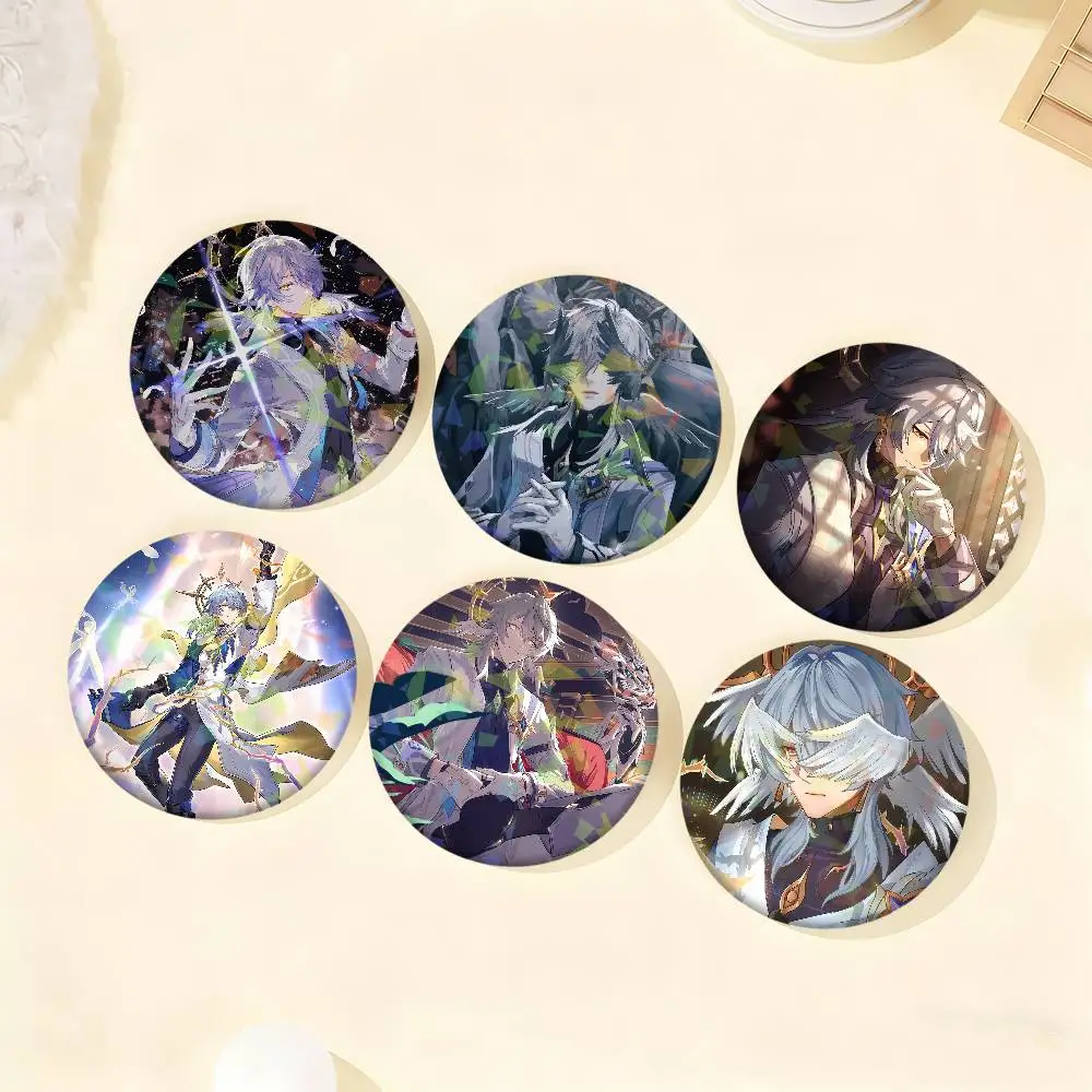 Spiel Honkai Star Rail Sonntag Emaille Pin Kleidung Tasche Zubehör Brosche Cartoon Science Fiction Abzeichen Geschenk