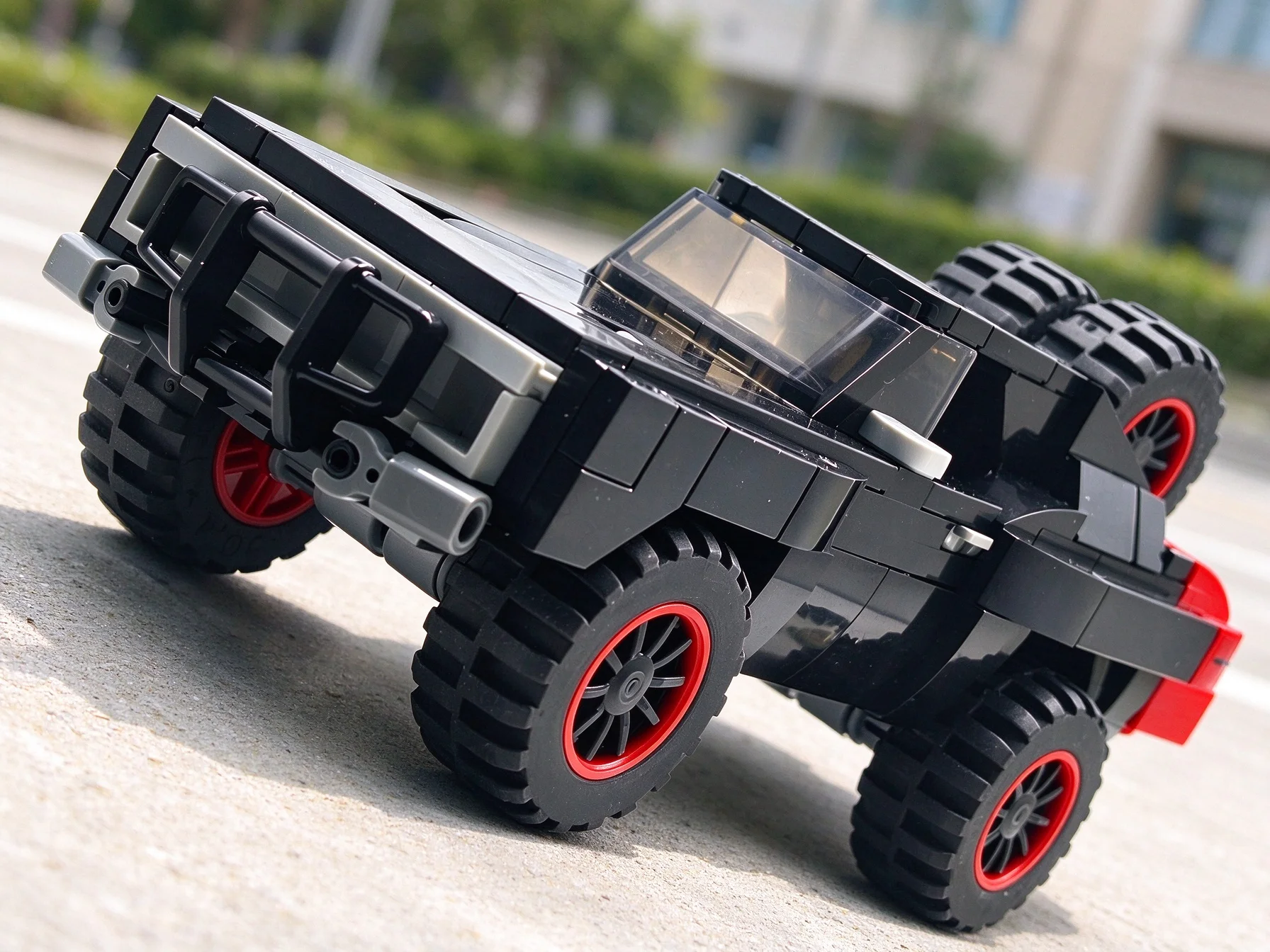 239 MOC Bob & Weave Muscle Car Retro Racing Vehicle Building Blocks Kit DIY Assembly Model for Adult Hobby Collection