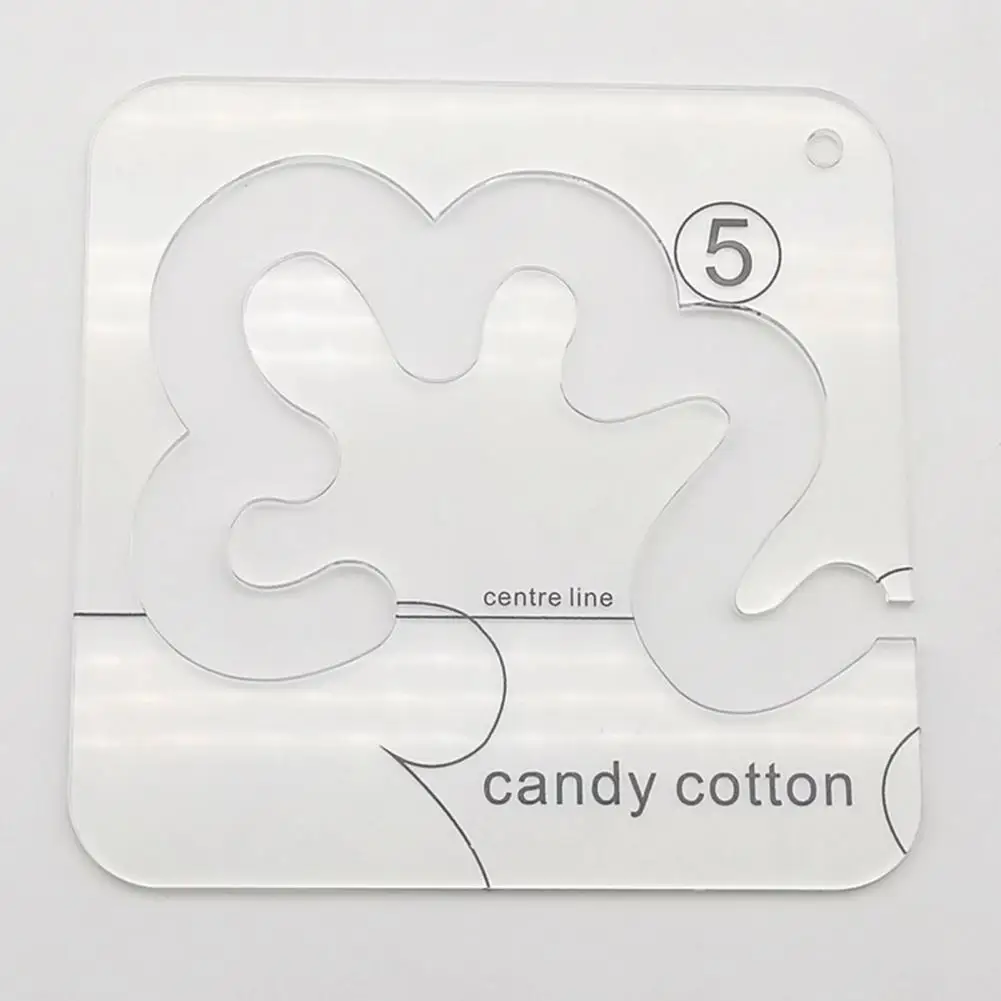 Modèle de couture pratique pour courtepointe, règle en acrylique pour bricolage