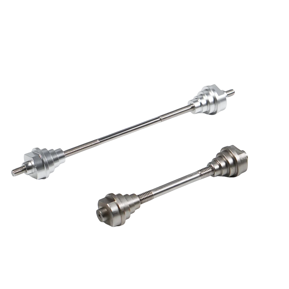 Image of CNC-Fahrrad-Rad-Entleerungsständer-Adapter-Werkzeug – passend für 12/15/20 mm Steckachse und QR-Naben-Reparaturwerkzeug, 85–200 mm Öffnungsbereich ​ ​