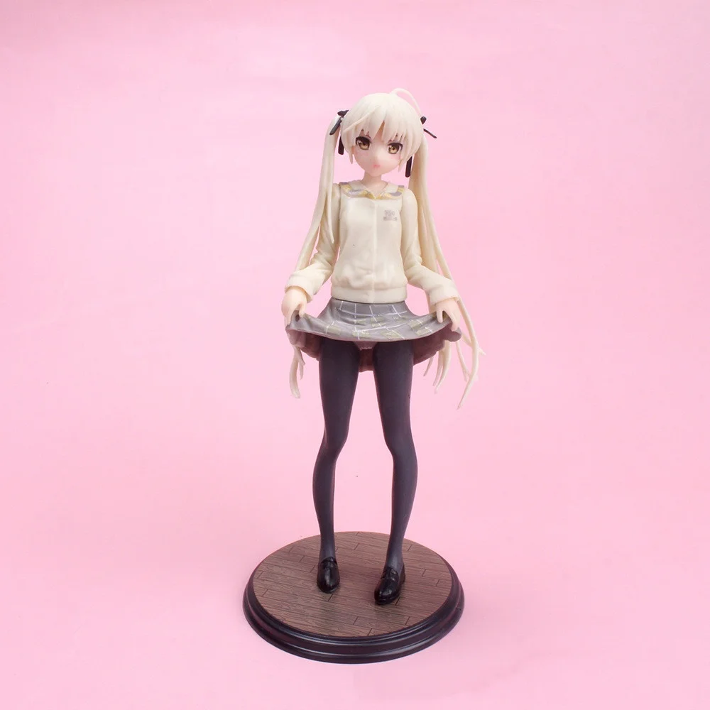 Action Figure 17CM New Standing Posture Game Yosuga No Sora Character Cake Decorations Model Toys Gift