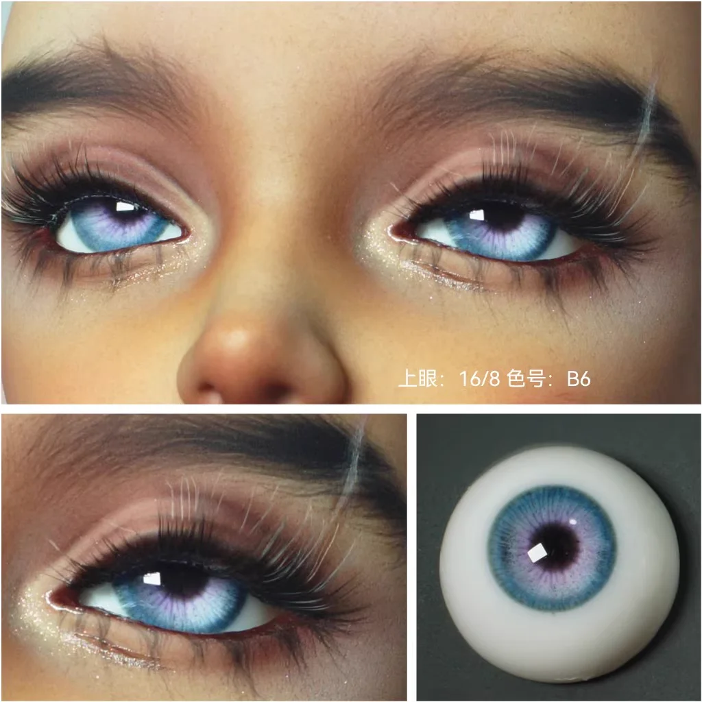 Free Shipping 18mm 16mm Eyes For Toys BJD Doll Accessories, 1/4 BJD  Safety Eyeball 1 Pair