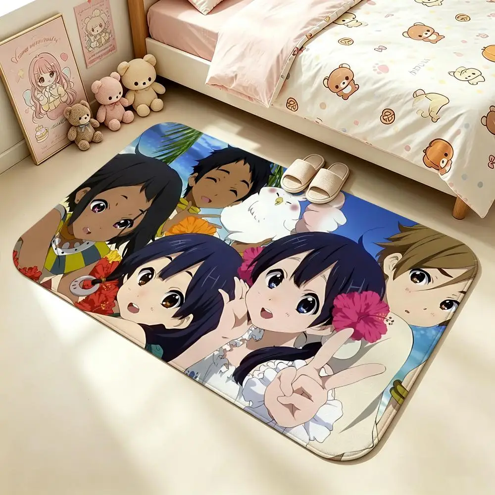 Anime-Tamako Love StoryS Floor Mat Soft Non-Slip Bath Mat, Bedside Carpet, Absorbent Doormat for Home