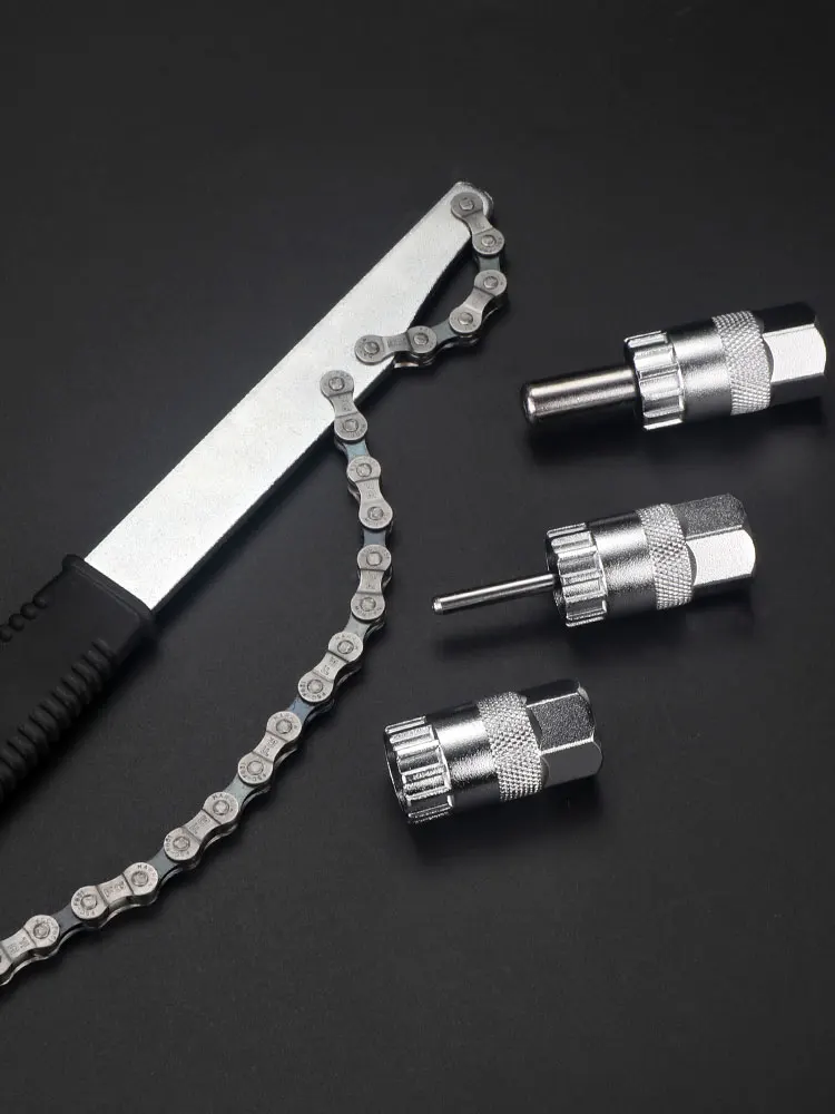 AliExpress DEEMOUNT Bicycle Chain Whip Tool Lockring Removal Wrench For Shimano Sram Cassette Freewheel Assembly Disassembly Wrench Sprocket Remover