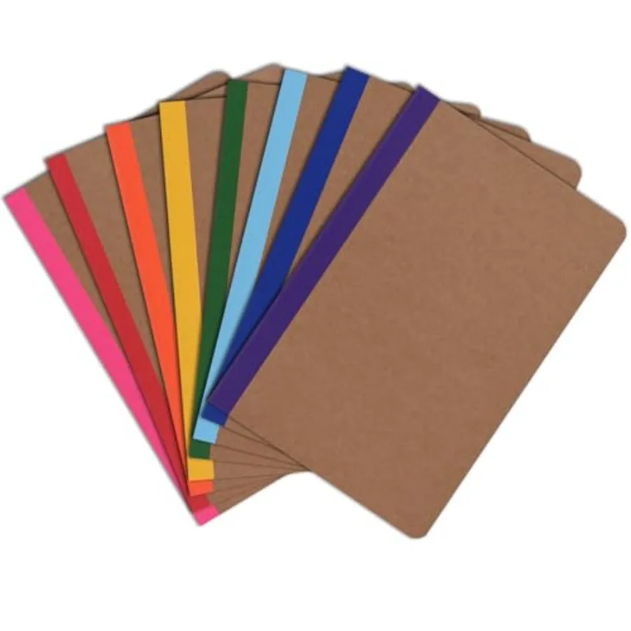 

8 Pack Colorful Lined Notebooks Bulk, A5 Journals with, 60 Pages/30 Sheets, 8.3x5.5 Inch, College Ruled Paper, Travel Writing J