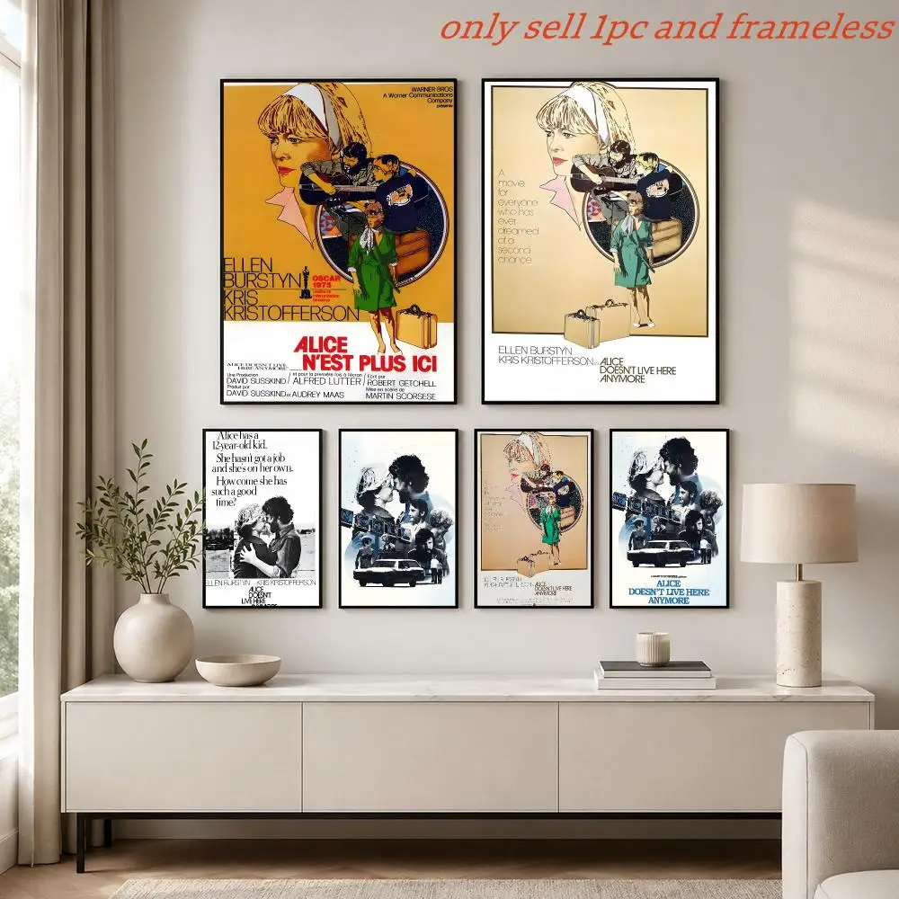 Alice Doesn't Live Here Anymore Poster Print Home Living Room Bedroom Entrance Bar Cafe Art Painting Decora