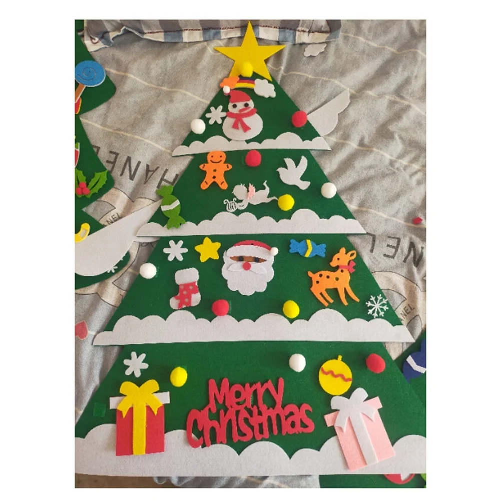 أحدث DIY ورأى شجرة عيد الميلاد عيد ميلاد سعيد زينة للمنزل عيد الميلاد زخرفة هدايا عيد الميلاد سانتا كلوز السنة الجديدة