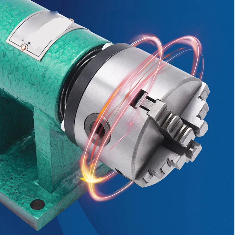 

100/125 Household Lathe Spindle Woodworking DIY Metal Assembly Bead Machine Three/Four-claw Self-centering Chuck Modification Se