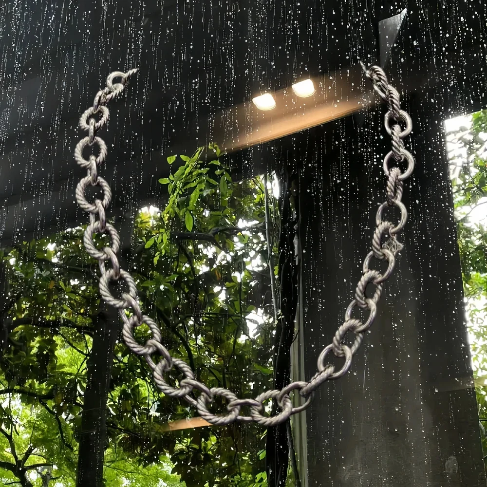 925 Sterling Silver DY Necklace Exquisite Link Design Neck Chain Fine Jewelry for Personal Wear Decor