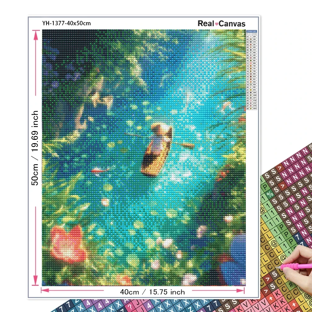 Peinture Diamant DIY Carrée/Ro - Resin Art Wallpaper avis et prix
