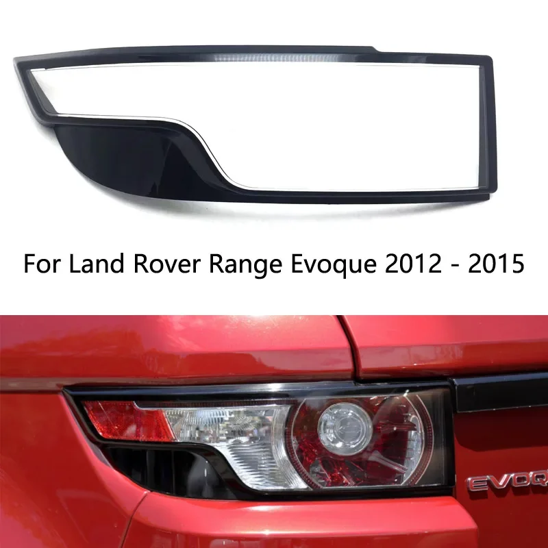 

For Land Rover Range Rover Evoque 2012 2013 2014 2015 Car Rear Taillight Shell Brake Lights Shell Replace Auto Rear Shell Cover