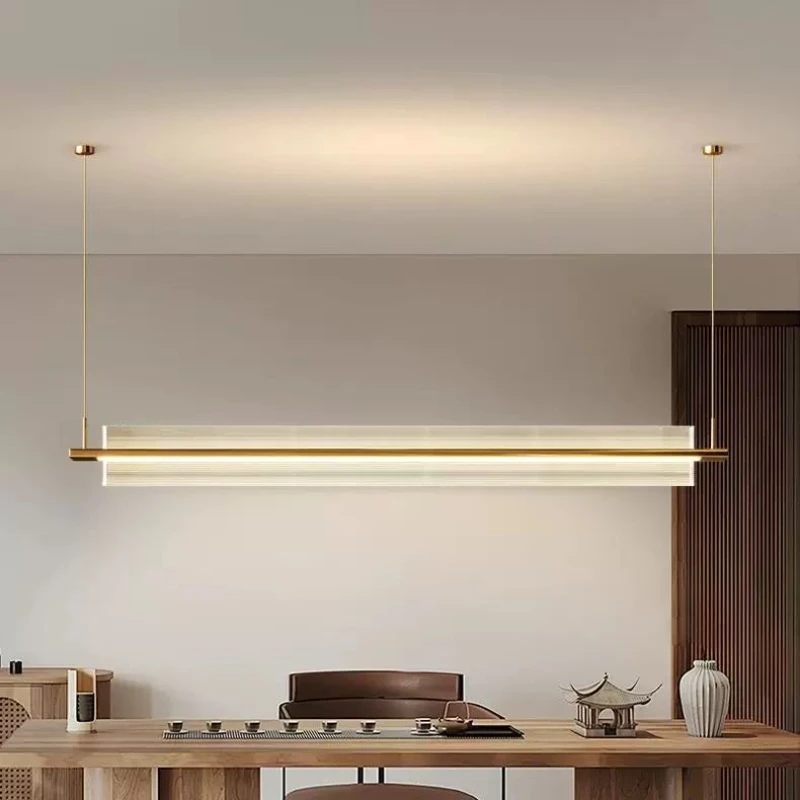 

Modern Minimalist Light Luxury Crystal Chandelier Used for Dining Tables and Living Rooms Restaurants Pendant Luminaires