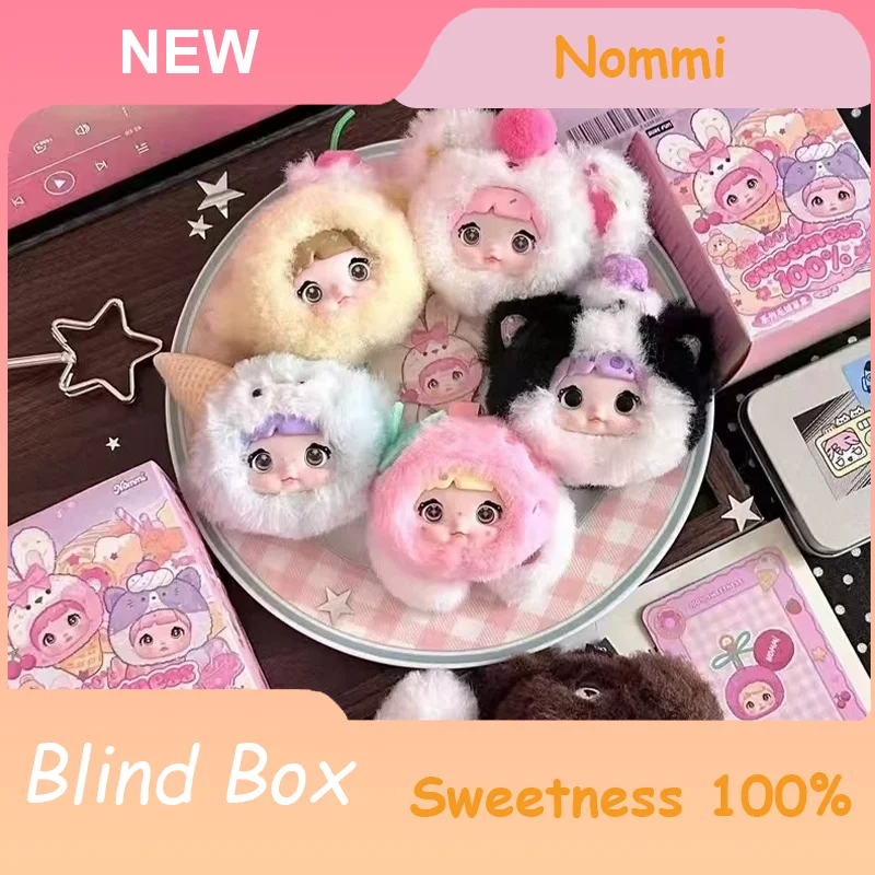 

Sweetness Nommi 100% слепая коробка виниловая кукла милая кукла фигурка брелок загадочная сумка-сюрприз плюшевая коллекция аниме-фигурок