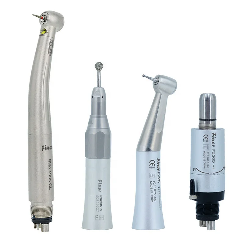 Den tal hand piece student kit high and low speed handpiece air turbine Den tal handpiece