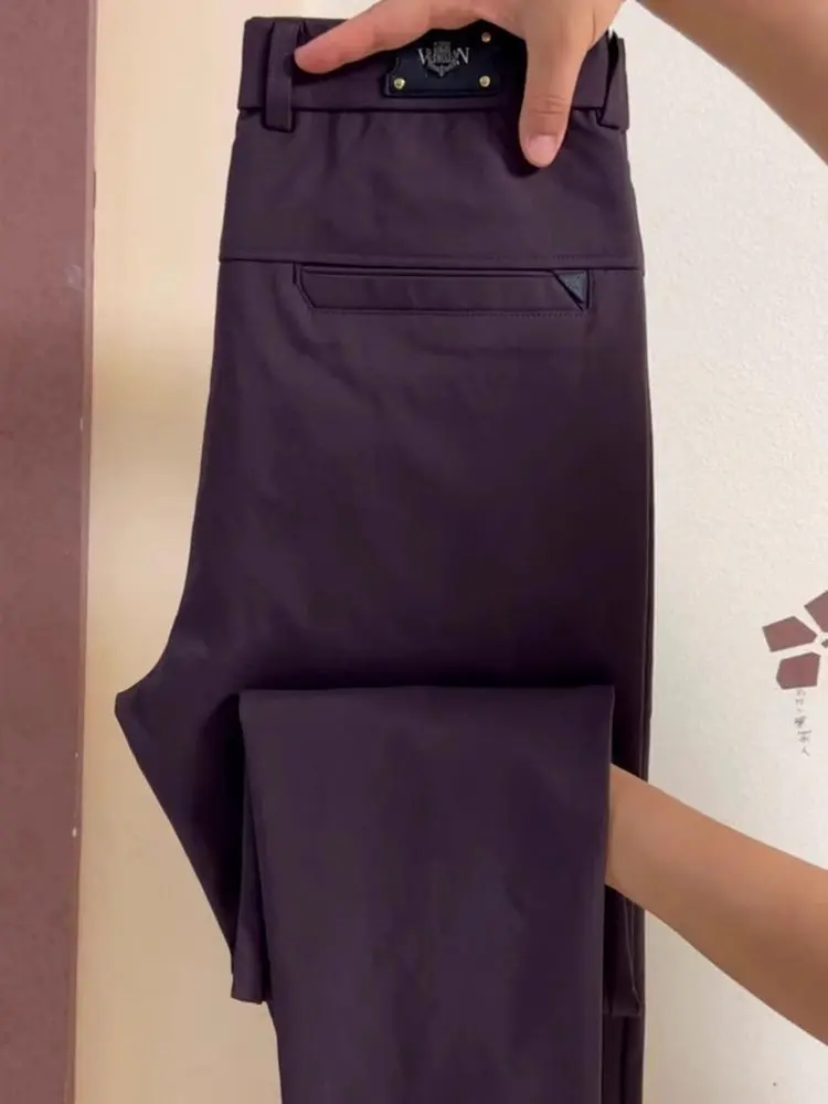 

New Men's Casual Pants High Quality Fashionable Stylish Business European Goods High-End Sensation Handsome Autumn Spring