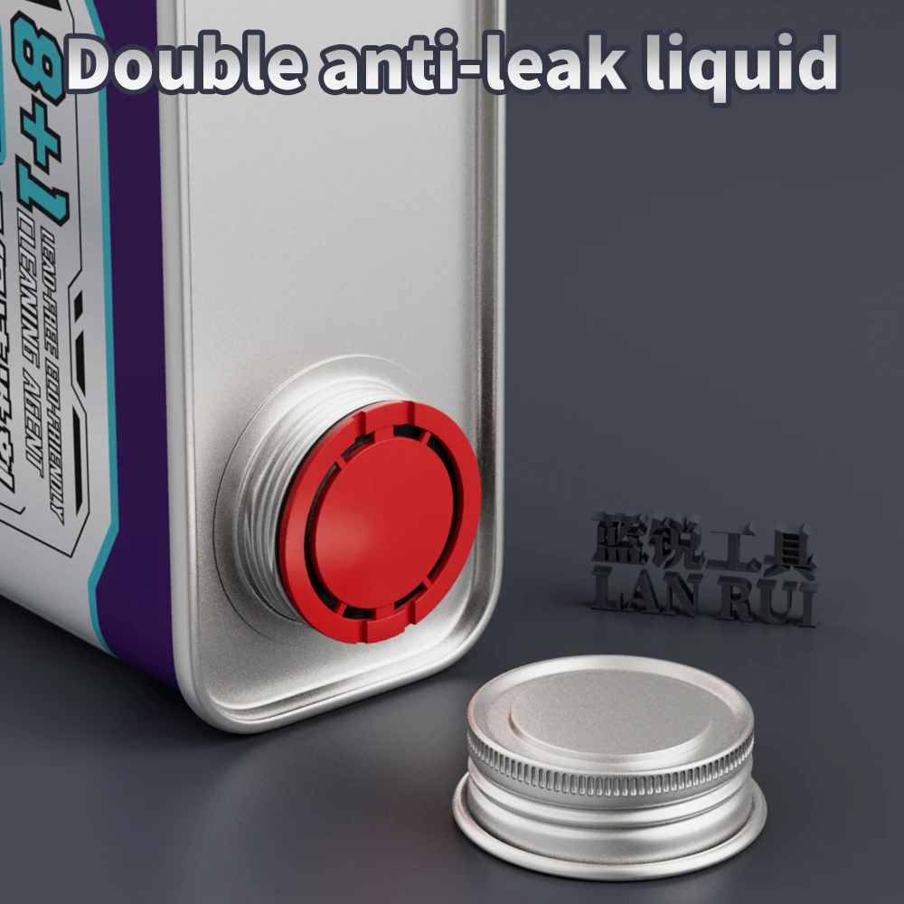Lanrui 8+1 Lead-Free PCB Cleaner for Mobile Phones Tablets Electronics Repair Mainboard PCB Cleaning and Degreasing Tools