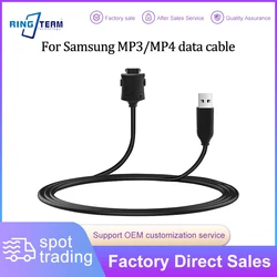 USB 데이터 동기화 충전기 케이블, 삼성 MP3 MP4 플레이어 YP-P2 P3 S3 S5 Q1 Q2 R1 T9 T10 T10 T08 K3 K5 E10 U10 B10 B20 D20
