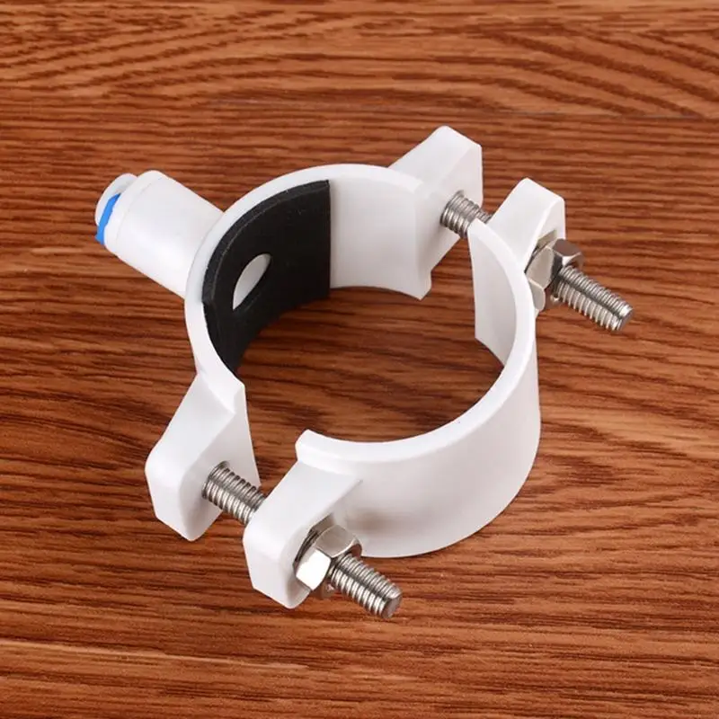 R1WB 1/4" OD 호스 빠른 연결 역삼투 수족관 시스템 40mm 파이프 클램프
