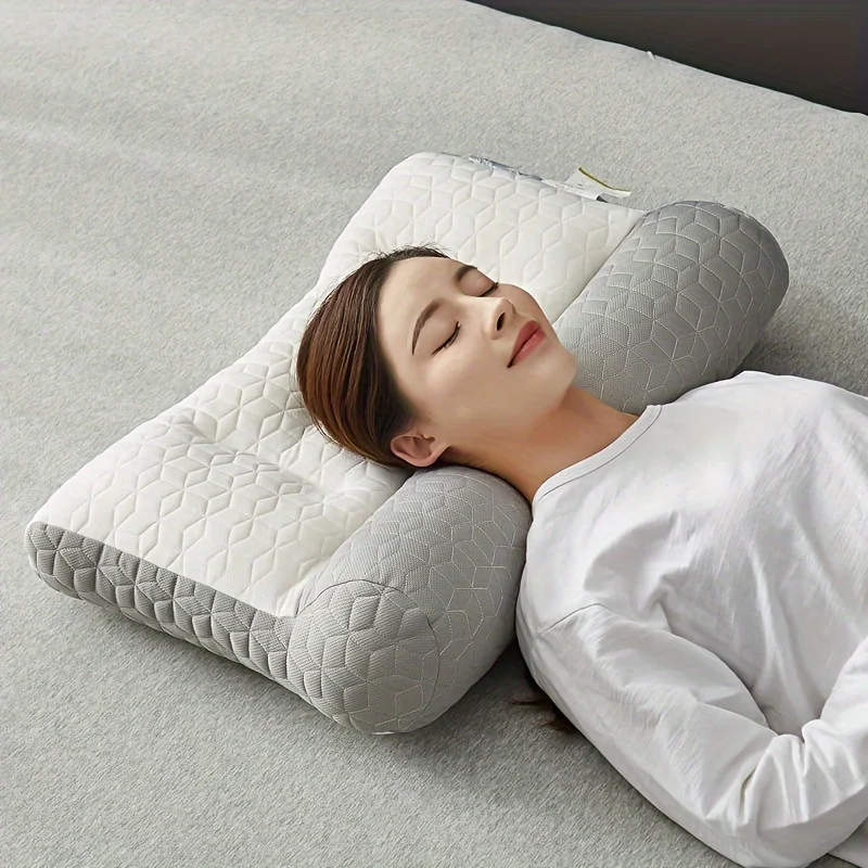 Super 3D Ergonomic Pillow Sleep Neck Pillow Protects The Neck Spine Orthopedic Contour Pillow Bedding for All Sleeping Positions
