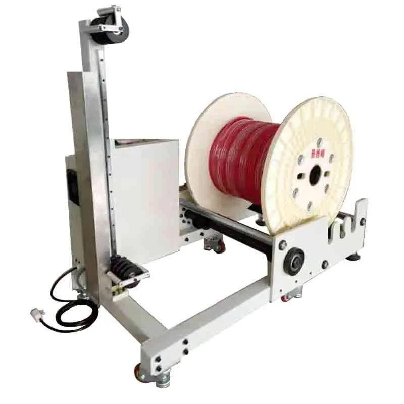 JCW-WP05B Automatic Wire Unwinding Machine 200KG Heavy Roll Cable Tensioner Machine Cable Pullers