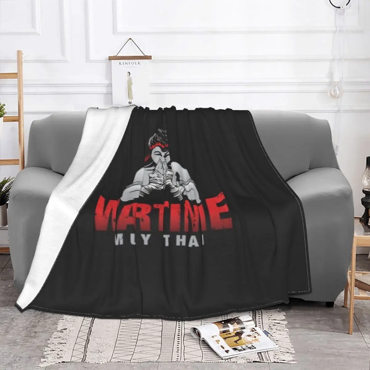 Muay Thai 1921 Bedroom Couple Blankets Blankets And Throws Throw Blanket