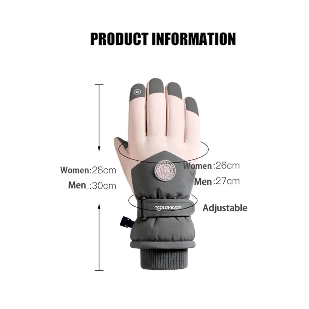 Guanti Full Finger Riding bicicletta accessori moto guanti da sci guanti Touchscreen guanti invernali caldi guanti da moto