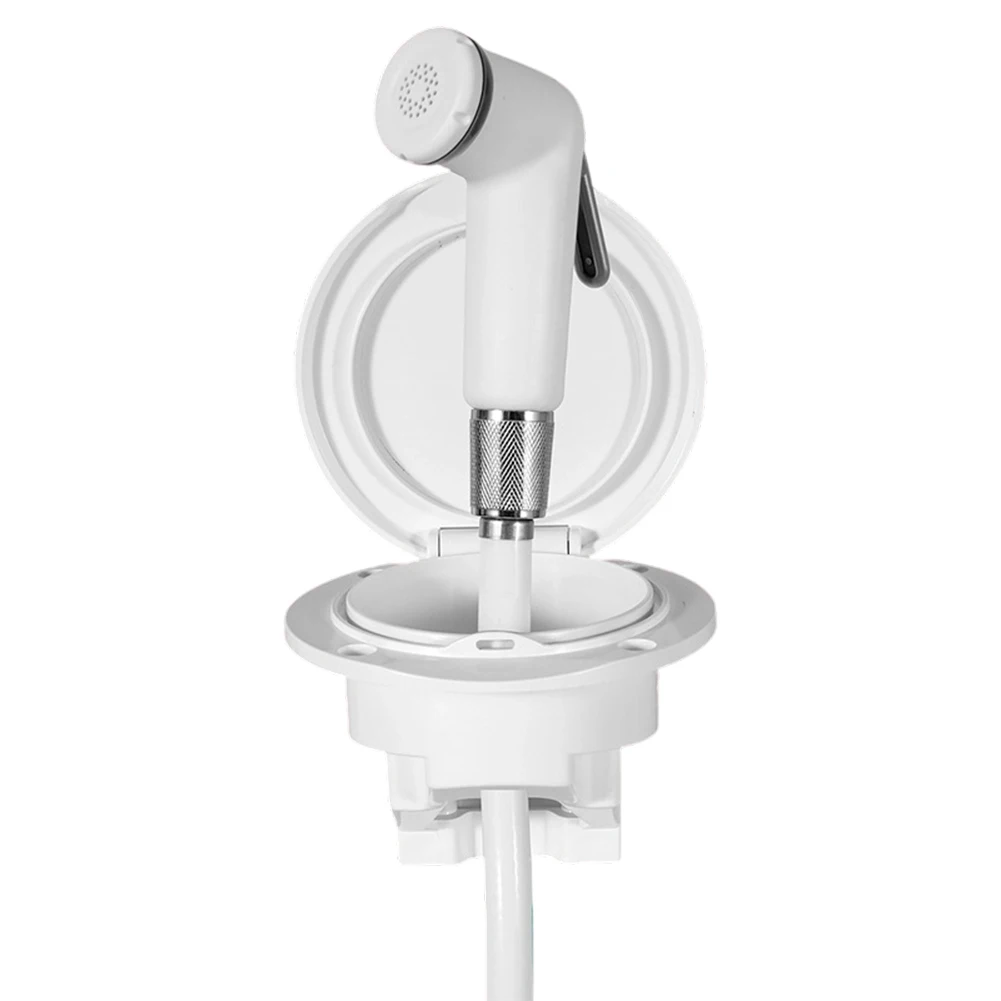 Handheld Rinse Set Marine Shower Kit Post-swim Rinse 4M Retractable Shower Head Kit Shower Head ABS Construction