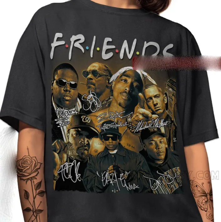 

Westside All Rappers Shirt Warren Eazy Snoop Tupac Shot