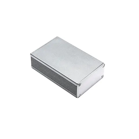 CNC Aluminum Extrusion Profile Enclosure PCB Heat Sink Boxes Case Factory Customized Metal Electronic Junction Box Housing