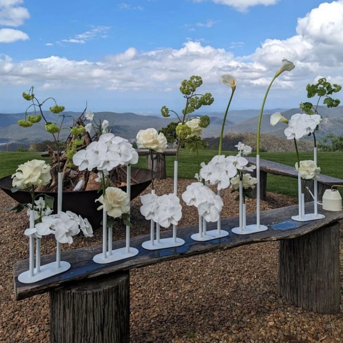 

12pcs))Wedding Stainless Steel Plinths Flower Stand Table Decoration Accessories Wedding Centerpieces