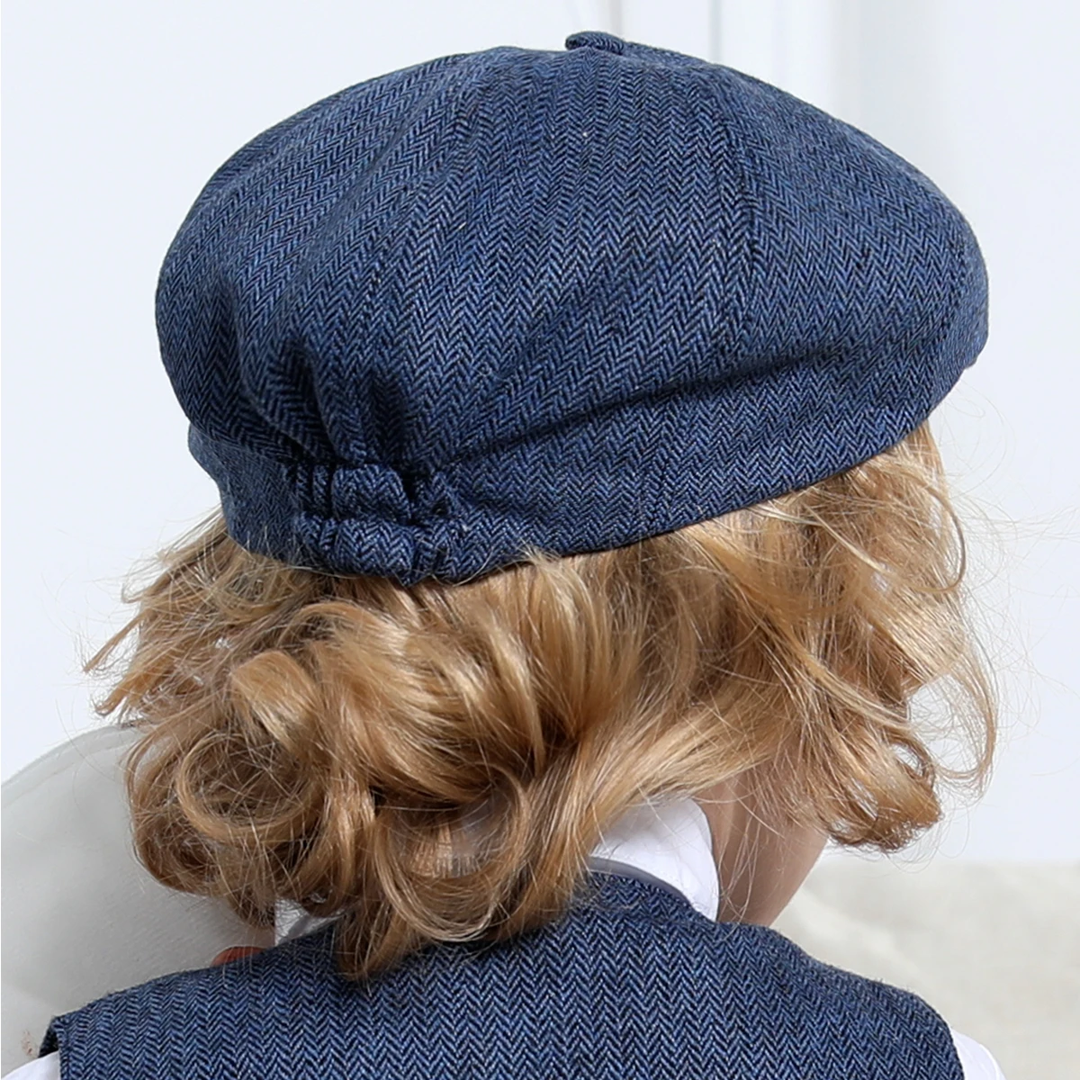 Baby Boys Octagonal Hats Kids Flat Hat Newsboy Cap Child Elastic Berets Children Vintage Driver Hat Winter Spring Caps