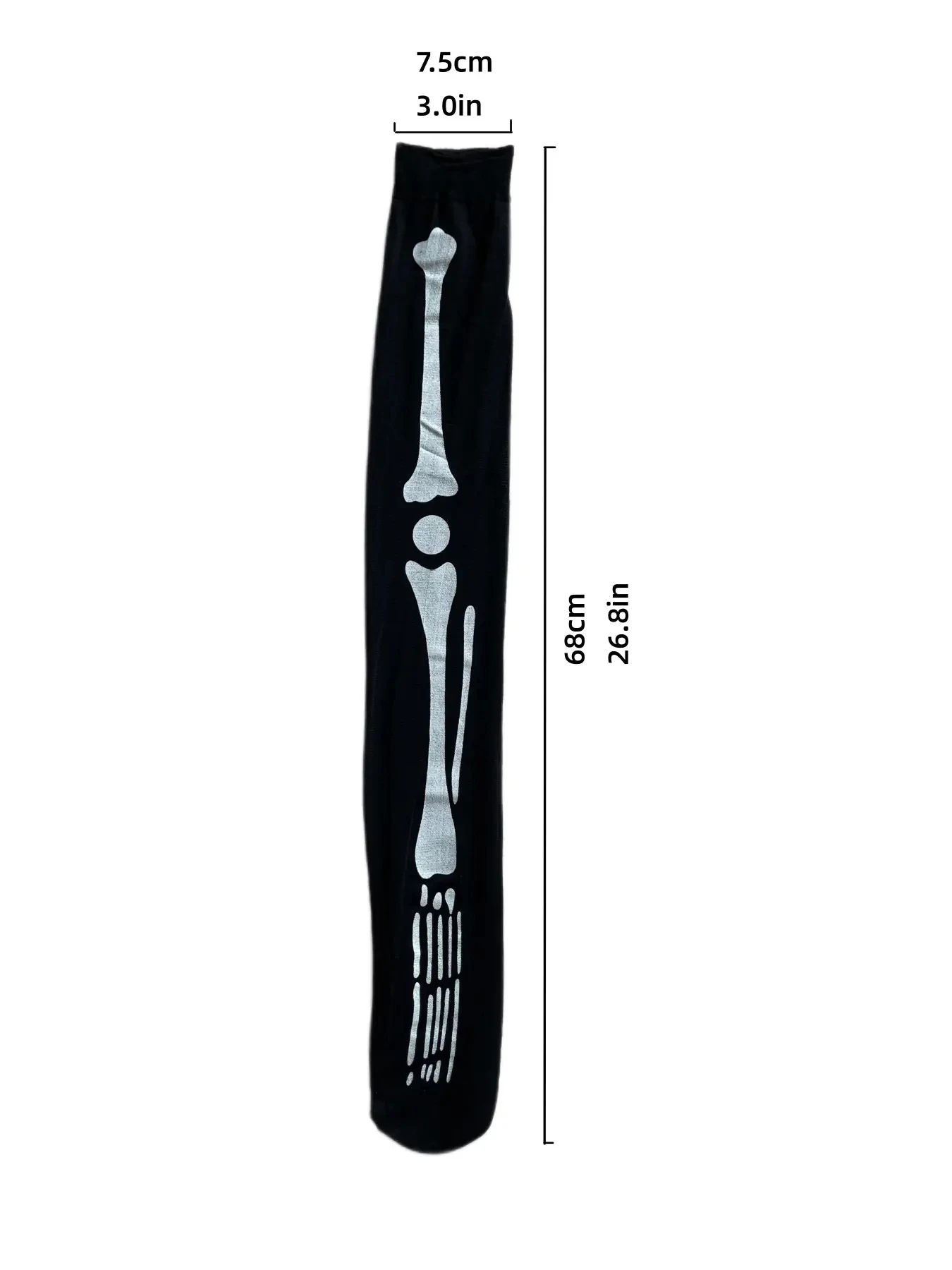 Halloween Prom Skeleton Skeleton Long Knee High Socks cheap Ghost Festival Printed Skeleton Cosplay Magic Socks