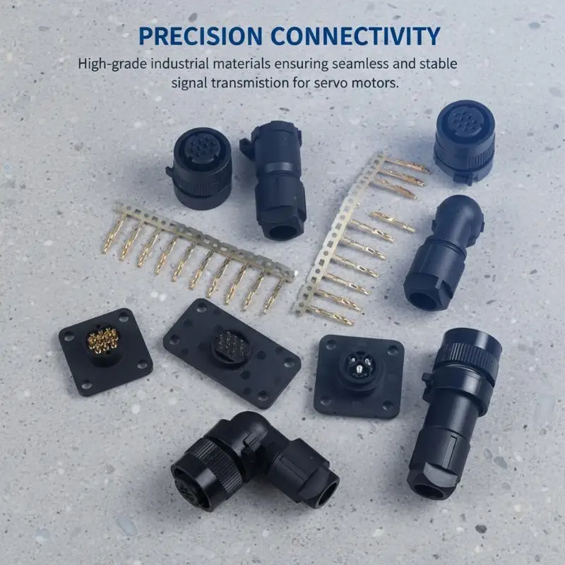 Encoder/brake connector 4-pin 10 pin for Fanuc servo motor SM-JN2DS10SL-M-DS-C SM-JN2DS04FK-M-C