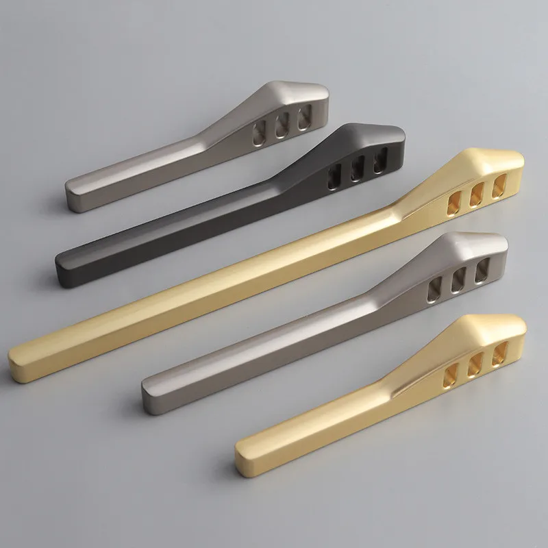 Gold Nordic Simple Bathroom Cabinet Wardrobe Furniture Handle Drawer Knob Grey Creative Design Door Handle Home Decoration