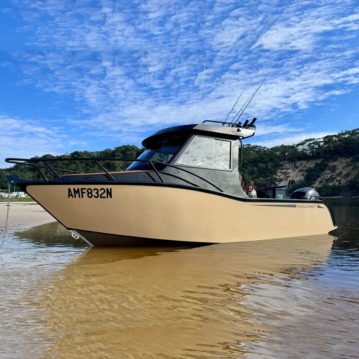 Gospel Boat P625 Sport Recreational Aluminum Cabin Cruiser New Outboard Motor Fishing Yacht for sale Australia