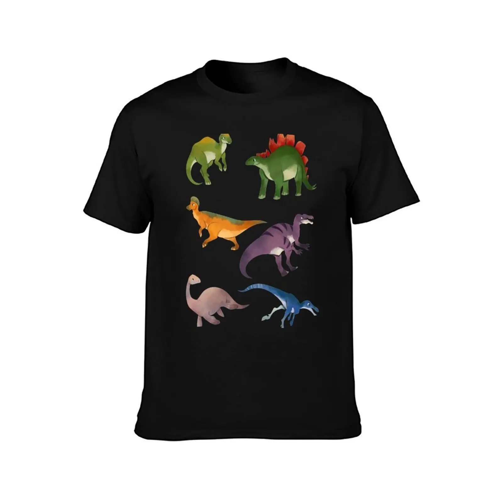 Dinosaurs T-Shirt Breathable Mesh Panel T-Shirt