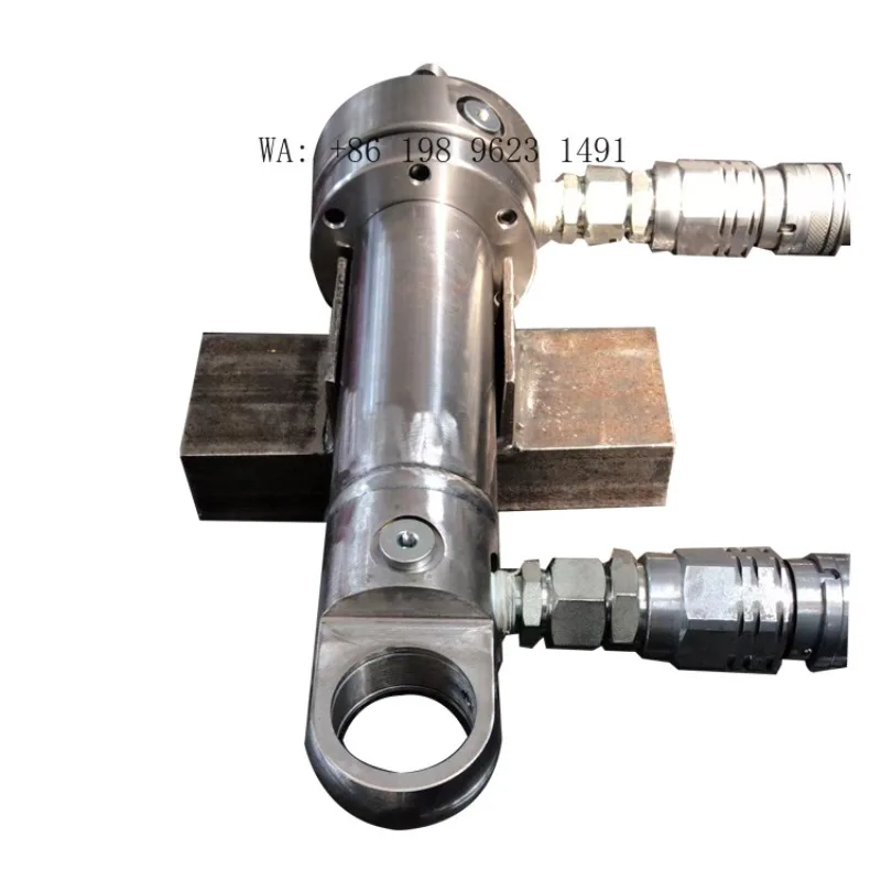 50 28-100 Stainless Steel Double Acting Hydraulic Cylinder Front Rear 30ES Buffer Industrial Oil Cylinder 1 Year Warranty