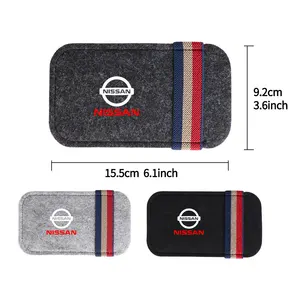 Car sunglass organizer for car, glasses support, storage clip for nissan tiida teana gtr sheet feelra patrol maxima 6 Main Sales Gate Gate Tiida - №6