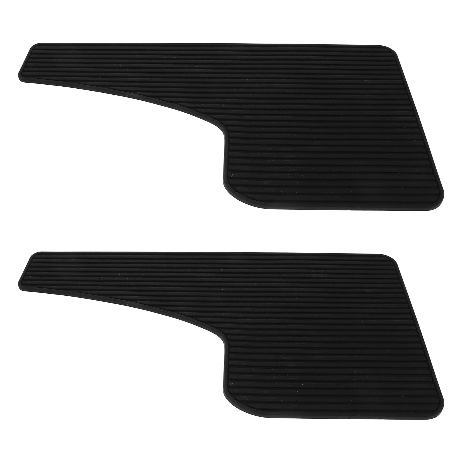 

1 Pair Car Tire Mud Flap Universal Plastic Wheel Mudguard For Suv Truck Auto Splash Guard Protection Durable Black Edge Vehicle